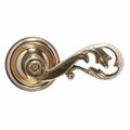 Brass Accents D07-L360D-CHM-613VB Netropol Rosette With Champagne Lever Double Dummy Set - Venetian Bronze D07-L360D-SLP-613VB